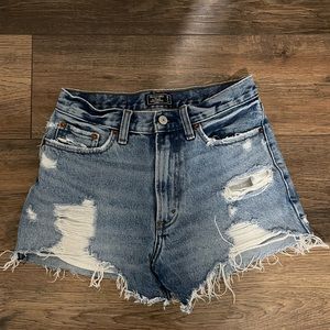 Abercrombie High Rise Shorts